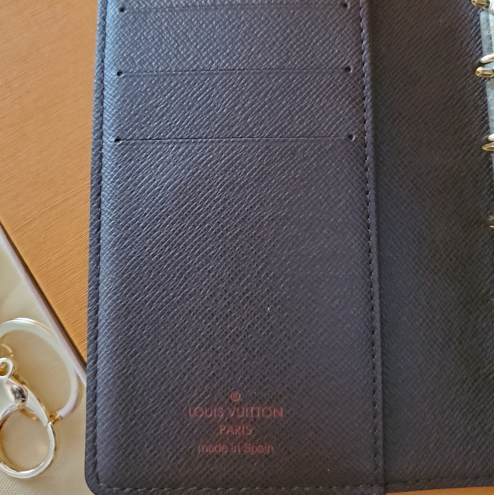 COPY - Authentic Louis Vuitton Damier Ebene Agenda PM🥰 Unisex - Picture 10 of 17